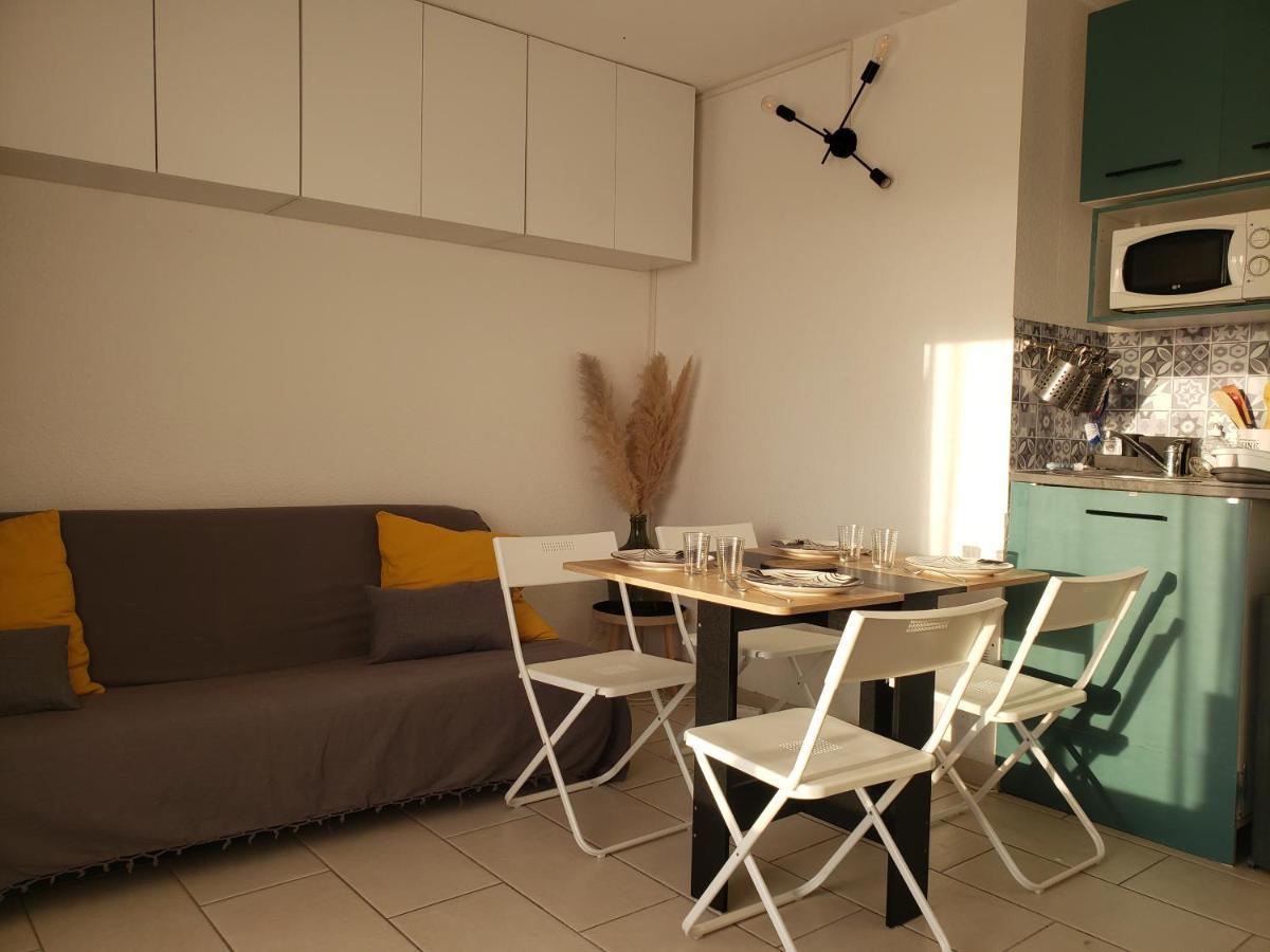 Studio 200M De La Plage Le Barcarès Exterior foto
