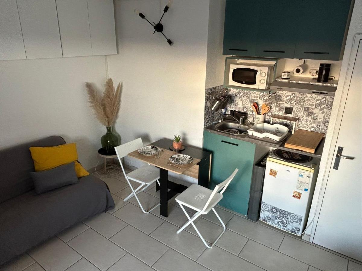 Studio 200M De La Plage Le Barcarès Exterior foto